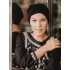 Chemo mutsjes chemo - Turban Gala - zwart - chemo muts winkel