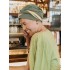 chemo mutsjes chemo Turban Lidia - duo green - chemo hoofdbedekking