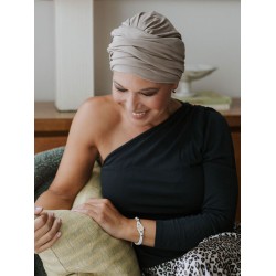 Hat Lucia Stone Brown - chemo hat / alopecia headwear Hat Lucia Stone Brown - chemo hat / alopecia headwear