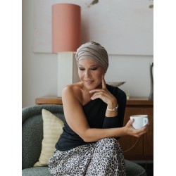 Hat Lucia Stone Brown - chemo hat / alopecia headwear Hat Lucia Stone Brown - chemo hat / alopecia headwear