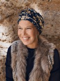 Hat Lucia Wild Sunset - chemo hat / alopecia headwear