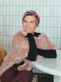 Hippe chemo muts winkel - Mutsje Lucia Cherry Blossom - chemo mutsjes winter