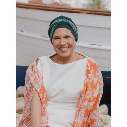 Hat Lucia Duo Forest - chemo hat / alopecia headwear