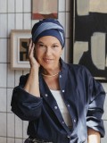 Hat Lucia Duo Lake - chemo hat / alopecia headwear