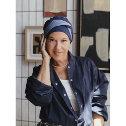Hat Lucia Duo Lake - chemo hat / alopecia headwear