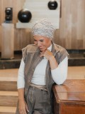 Hippe chemo mutsjes winkel - Mutsje Lucia Sand Dunes - chemo muts zomer