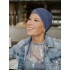 Top Sansa - Cobalt Blue - chemo hat / alopecia turban