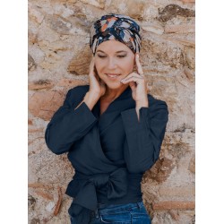 Top Susan Harmony Blend - chemo mutsje /  alopecia hoofdbedekking Hippe chemo mutsjes Mooihoofd - Top Susan Harmony Blend