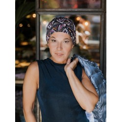 Top Susan Tribal Pink - chemo mutsje /  alopecia hoofdbedekking Hippe chemo mutsjes Mooihoofd - Top Susan Tribal Pink