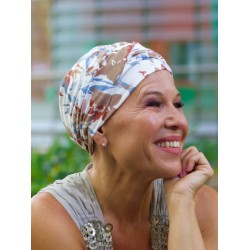 Hippe chemo mutsjes winkel - Top Susan Aquarelle Splash