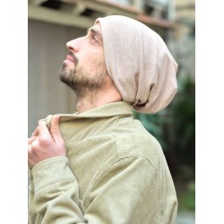 Beanie Beige - chemo hat