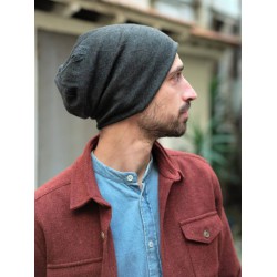 chemo muts man - Beanie Grijs