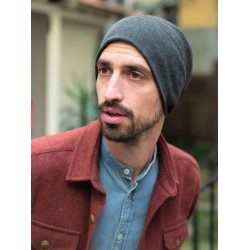 chemo muts man - Beanie Grijs