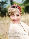 Turban Vintage Abey - chemo mutsje / alopecia mutsje Turban Vintage Abey - chemo mutsje / alopecia mutsje