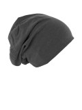 Top beanie  jersey 10285 charcoal - goedkope chemo mutsjes Mooihoofd