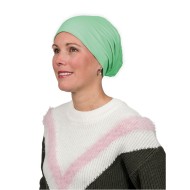 Sleep Cap Mint - chemo hat / alopecia hat