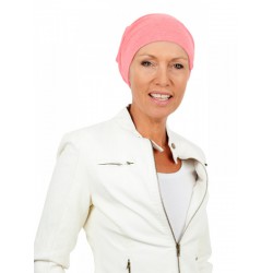 Chemo mutsjes - Chemo slaapmutsjes Mooihoofd - slaapmutsje Pink