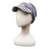 Cap Diane Grey/white - chemo hat / alopecia headwear