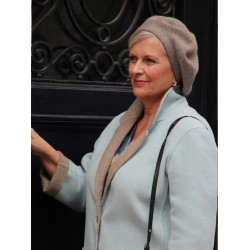 Beret Eva - Brown - chemo hat / alopecia beret Beret Eva - Brown - chemo hat / alopecia beret
