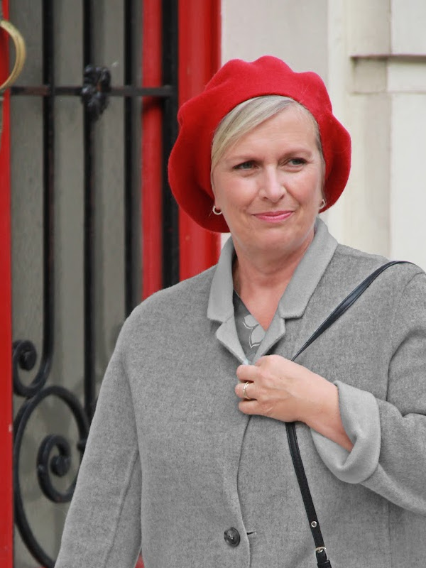 hippe chemo mutsjes Baret Eva - rood - chemo muts winter