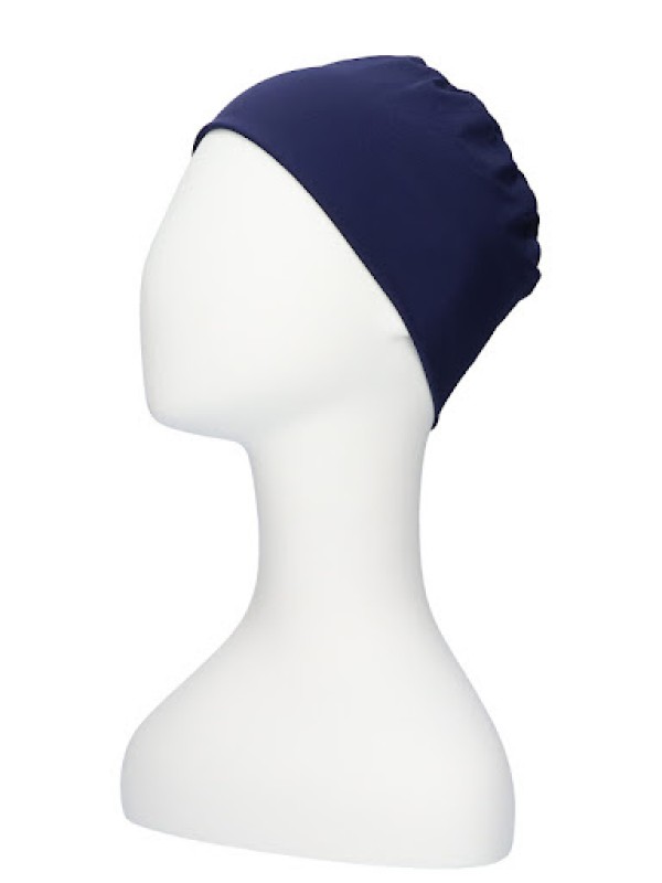 Chemo mutsjes nacht - Slaapmutsje Lee Navy ThermoCool - chemo mutsje / alopecia mutsje