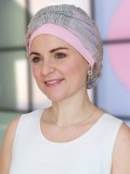 Top Mano print roze - chemo mutsje / alopecia mutsje Top Mano print roze - chemo mutsje / alopecia mutsje
