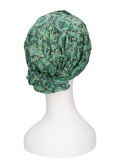 Chemo mutsjes Lookhatme - voorgevormde chemo sjaal - Top Mano Shiny Green