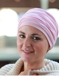 Top Noa roze - chemo mutsje / alopecia mutsje