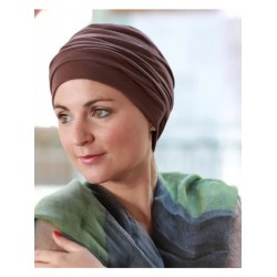 Top Noa bruin - chemo mutsje / alopecia mutsje chemo mutsjes Lookhatme - Top Noa bruin