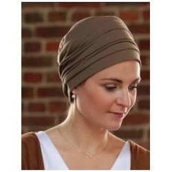Top Noa taupe - chemo mutsje / alopecia mutsje Top Noa taupe - chemo mutsje / alopecia mutsje