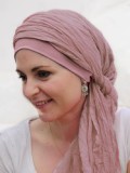 chemo mutsjes winkel- Sjaalmutsje New Delhi Pink- chemo hoofdbedekking