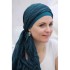 Scarf-hat New Delhi Petrol - chemo headscarf / alopecia scarf Scarf-hat New Delhi Petrol - chemo headscarf / alopecia scarf