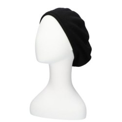 Beret Eva - Black - chemo hat / alopecia beret Beret Eva - Black - chemo hat / alopecia beret
