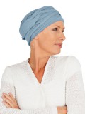 Top PLUS bleu - chemo headwear